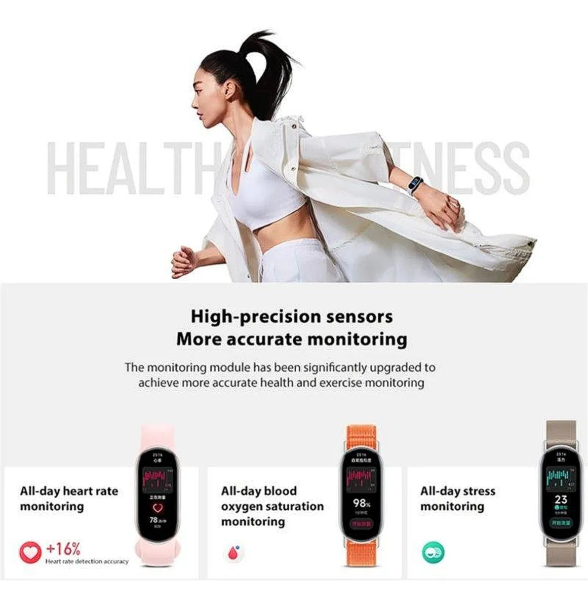 Combo Xiaomi: Smartwatch Smart Band 9 + Buds 6 Active Rosa Rosa Claro Sport Rosa Claro Rosa Claro