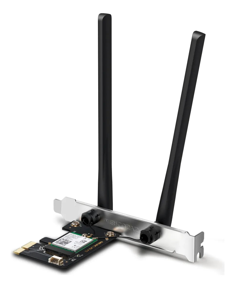 Tarjeta Red Pcie Ax3000 Wifi 6 Bluetooth 5.2 Mercusys Ma80xe