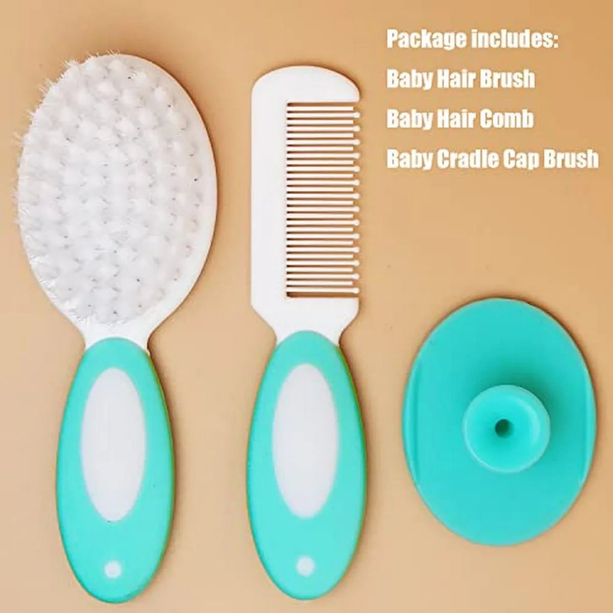 Set De Cepillo Y Peine Para Bebés, Suaves Y Eficaces
