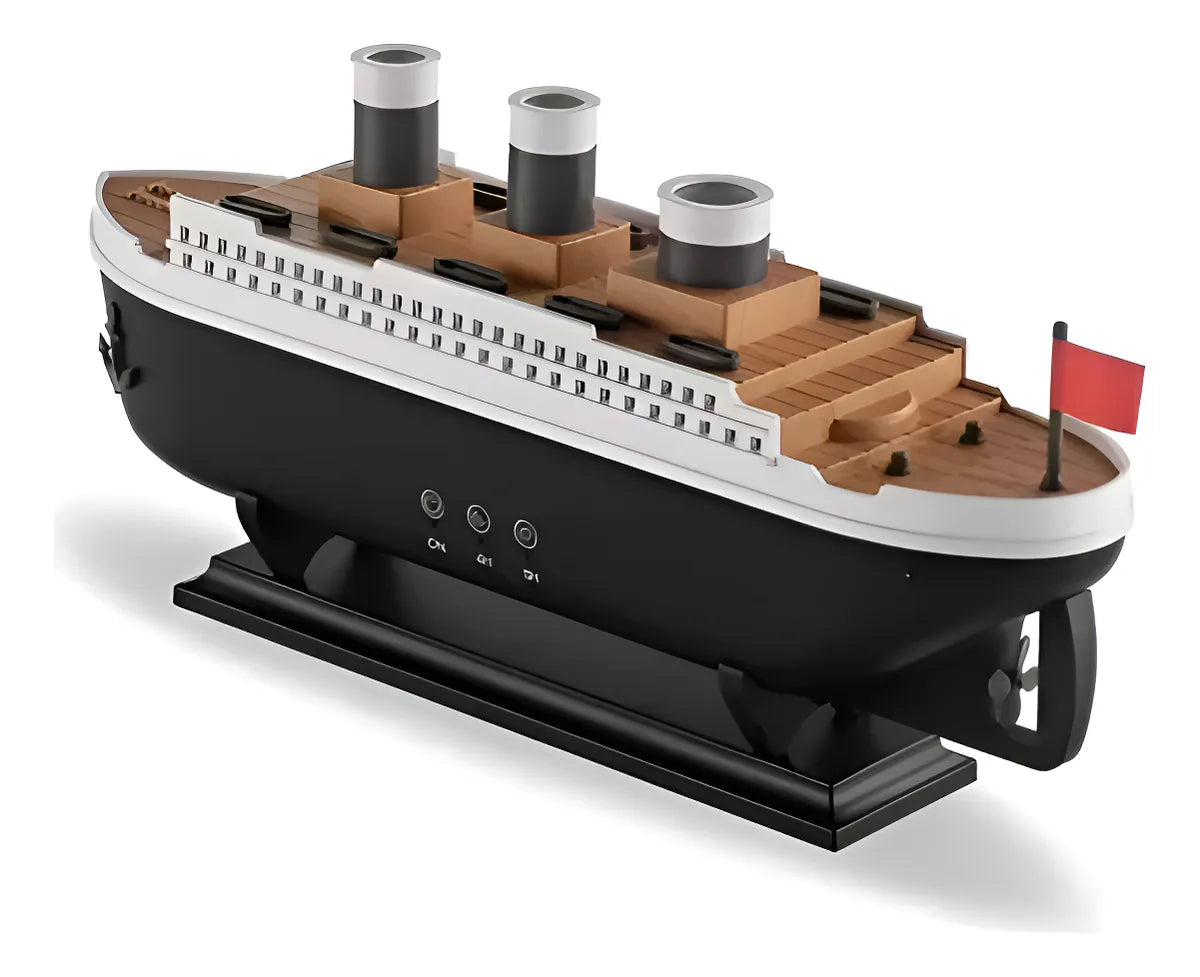 Humidificador Difusor Barco Titanic Caqui
