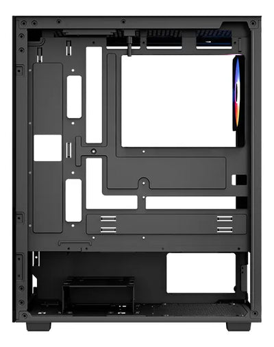 Chasis Gabinete Caja Gamer Aerocool Pivot Argb Color Negro