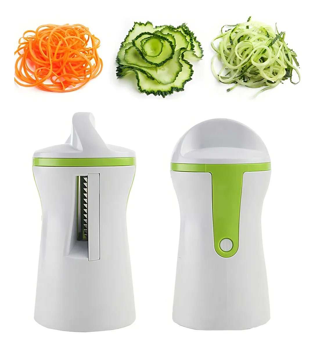 Rebanador Verduras 3 En 1 Rallador Cortador Rebanador Color Blanco