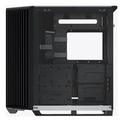 Gabinete Gamer Apnx V1 Blanco Y Negro Calidad Alta Gama