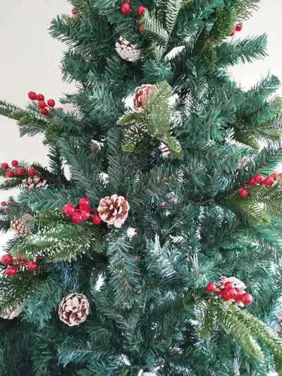 Arbol Pino Navidad 2.10m Decoración Color Verde 1050 Ramas