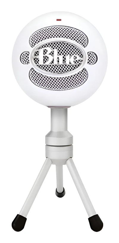 Micrófono Blue Snowball Ice Condensador Cardioide color blancoS