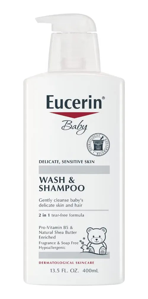 Eucerin Baby Baño Y Shampoo 400
