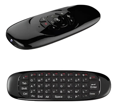 Mini Teclado Inalambrico Air Recargable Gadnic Mouse Color del mouse Negro Color del teclado Negro
