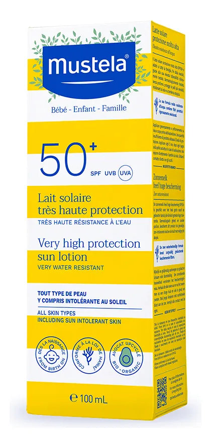 Protector Solar Spf 50+ - Mustela 100 Ml