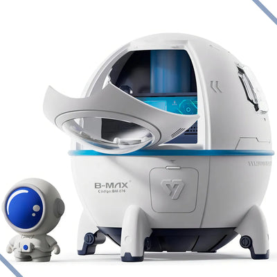 Humidificador de aire Astronaut, difusor espacial, tamaño mini, color blanco, para niños