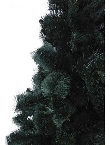 Arbol De Navidad Frondoso De Lujo 210cm Tupido 1110 Ramas Color Verde