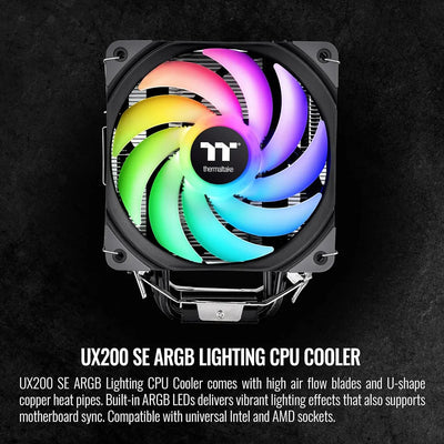 Disipador De Cpu Thermaltake Ux200 Argb Intel/amd Arbg Sync
