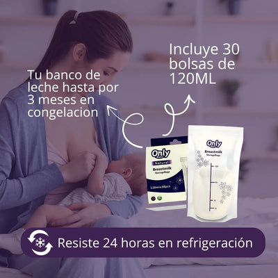 Bolsas Banco Leche Materna Almacenar Lactancia Maternidad