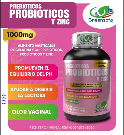 Probióticos + Zinc Combo X2 + Regalo Na