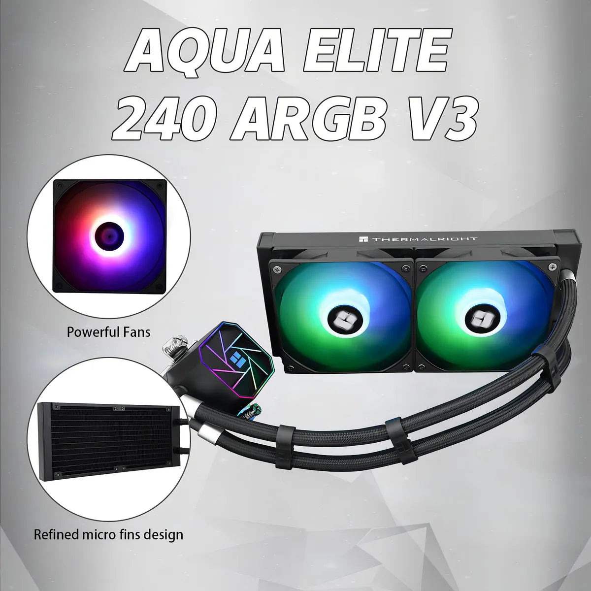 Refrigeración Líquida Cpu Thermalright Aqua Elite 240 V3