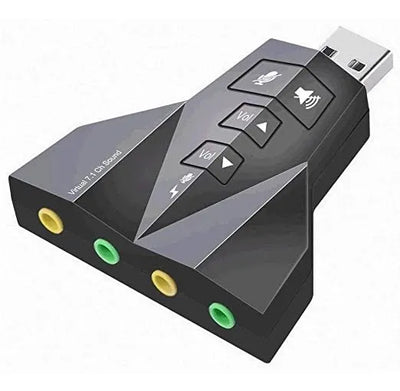 Tarjeta Sonido Usb 7.1 Virtual