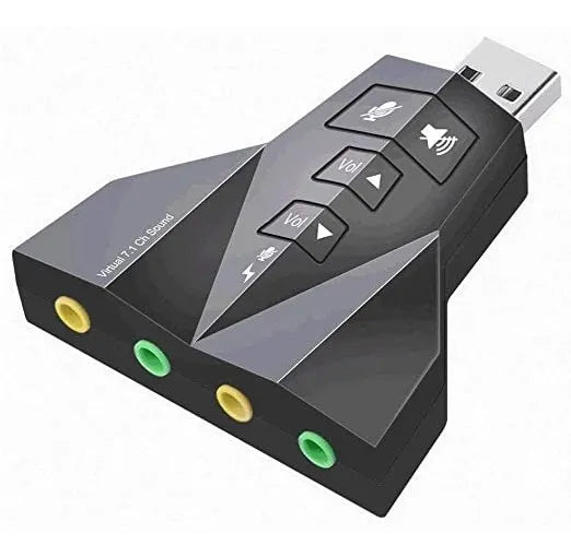 Tarjeta Sonido Usb 7.1 Virtual