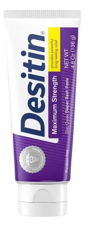 Desitin Tubo Morado Crema Bebe Antipañalitis Original
