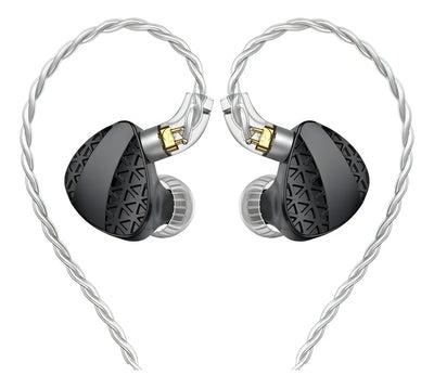 Trn Mt3 Auriculares Iems Sonido Hifi Color Negro