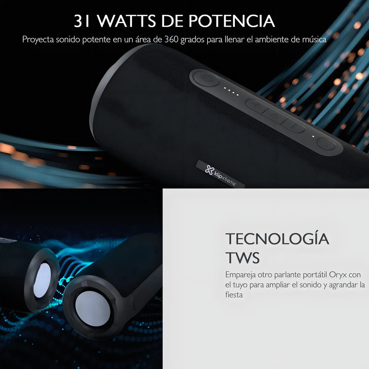 Parlante Portátil Con Tecnología Bluetooth Kbs-600