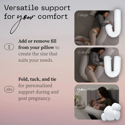 Coop Home Goods: Almohada Corporal Adaptable Para Embarazo.