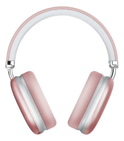 Audífonos Bluetooth Inalámbricos Movisun K20 Diadema Color Rosado
