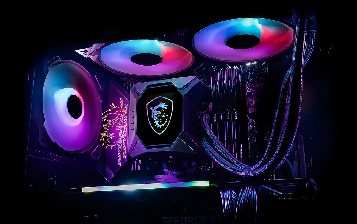 Msi Mpg Coreliquid K240 V2 Enfriamiento Líquido Cpu 2 120mm Led Argb