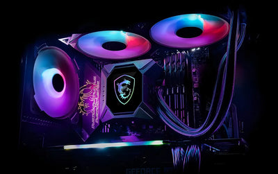 Msi Mpg Coreliquid K240 V2 Enfriamiento Líquido Cpu 2 120mm Led Argb