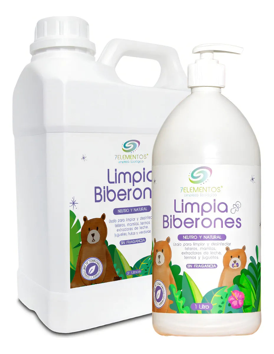 Jabón líquido 7 Elementos Limpieza Ecológica 2024 fragancia neutra en bidón 2 L
