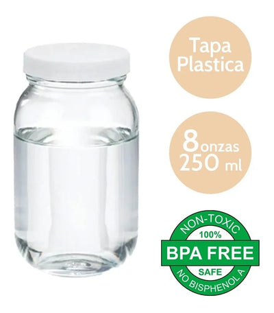 12 Frascos Envase Vidrio Almacenar Leche Materna 8 Oz