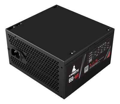 Fuente De Poder Iceberg 650wx Color Negro 650w White 110v