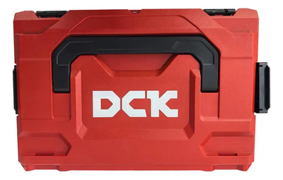 Combo Inalámbrico 20v Taladro Percutor + Atornillador Dck - Rojo/negro