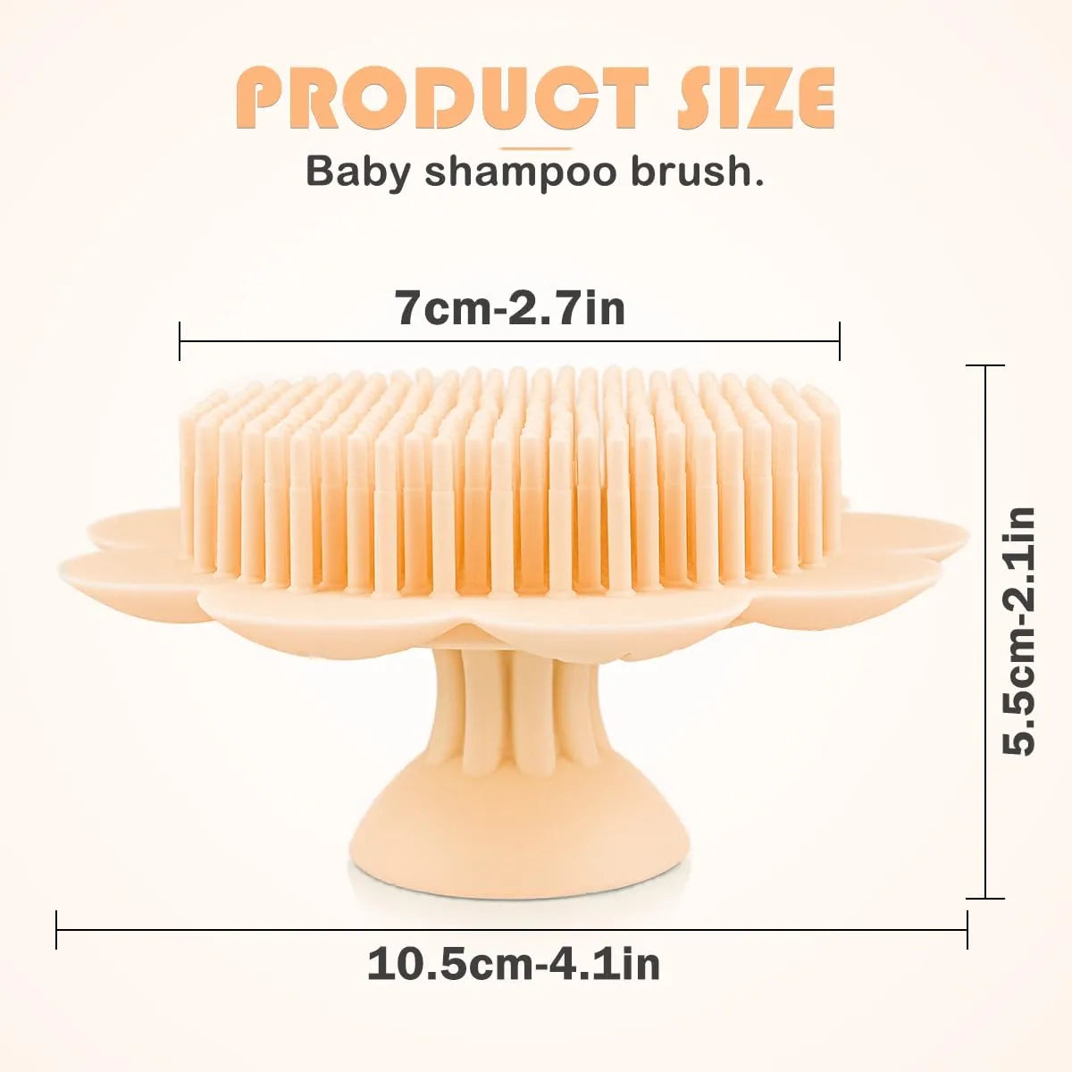 Cepillo De Silicona Suave Para Bebes