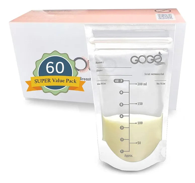 Bolsas De Almacenamiento Para Leche Materna 60 Unidades