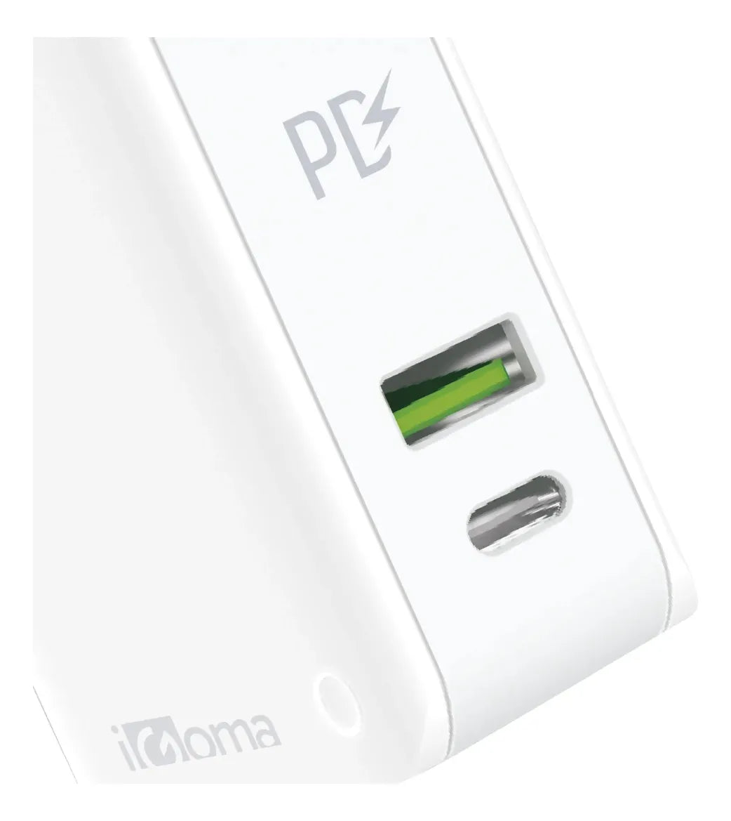 Cargador Igoma Ch-16 Usb-c Para Teléfonos Android Blanco