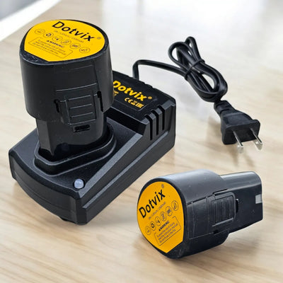 Taladro Inalámbrico 18v Percutor 10mm Amarillo 2 Velocidades 50 Hz/60 Hz