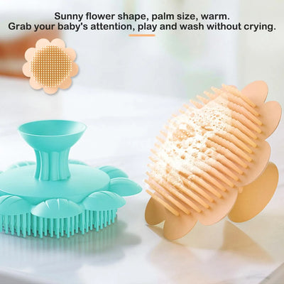 Cepillo De Silicona Suave Para Bebes