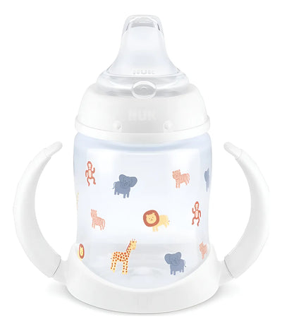 Vaso Nuk Entrenador 5 Onzas * Animales / Boquilla Blanda Blanco