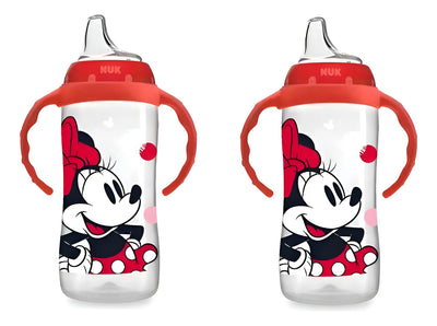 Vasos Entrenador Nuk Minnie Mouse 10 Onzas X 2 Unidades Rojo