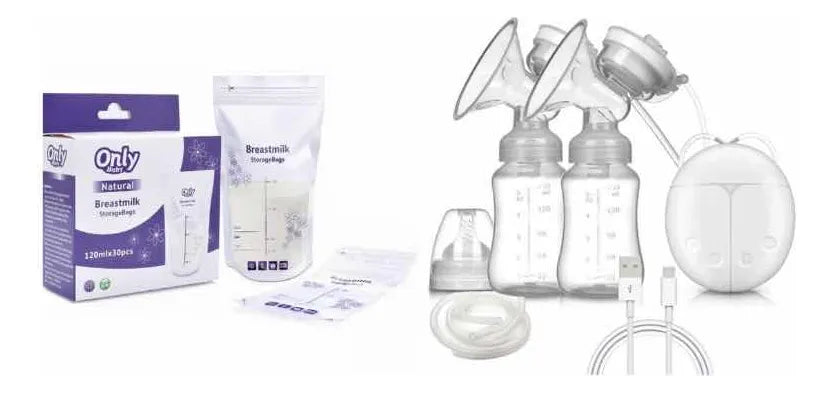 Extractor Electrico Leche Materna Mas 30 Bolsas Promocion