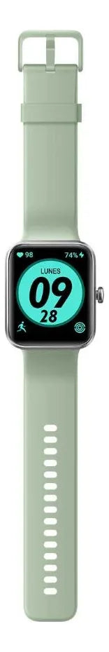 Reloj Kalley K Watch 2 38 Mm Verde Azul Silicona Lisa Negro