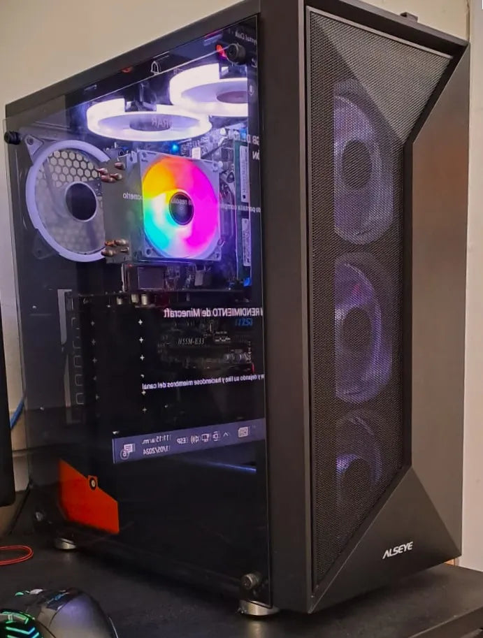 Disipador Cpu Aigo Ice400se Rgb Lga/1151/1155/am3/am4/am5