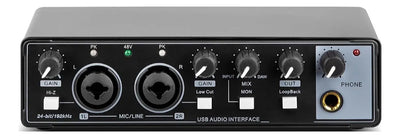 Tarjeta De Sonido Dos Canales Depusheng Md22 | Phantom +48v