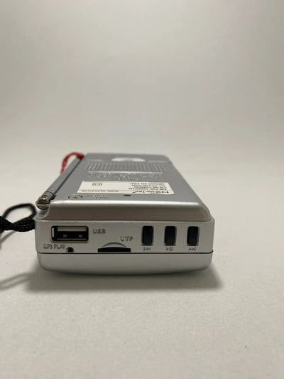 Radio Portátil Nanotec Am/fm/sw Recargable Bluetooth