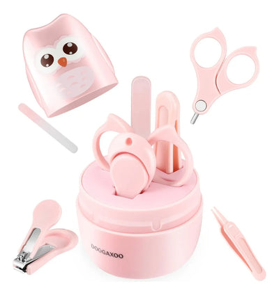 Doogaxoo Cortaunas Para Bebe, Kit De Unas Seguro 4 En 1 Con