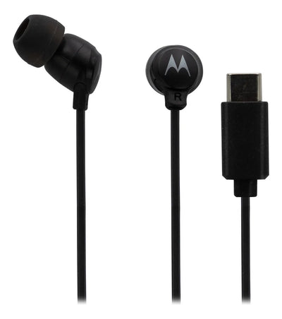 Auriculares Motorola Earbuds 3c-s Negro