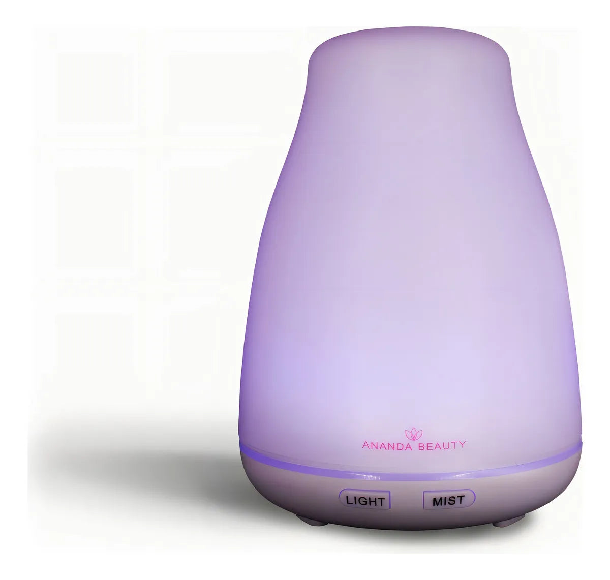 Difusor De Aroma Humidificador +12 Esencias + Caja De Madera Color Blanco