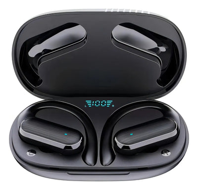 Auricular in-ear gamer inalámbrico A520 negro con luz LED