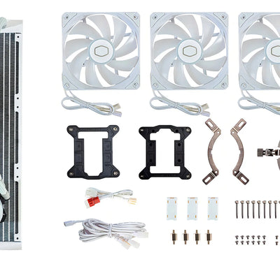 Enfriamiento Cooler Master Masterliquid 360l Core Argb White