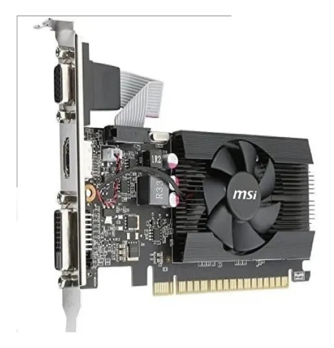 Tarjeta De Videomsi Gt 710 2g Ddr3 - Low Profile