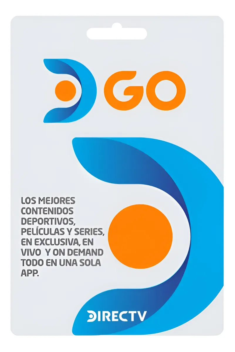 Directv TARJETA DIRECTV GO (Físico)